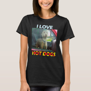 I love hot dogs Dog Owner T-Shirt