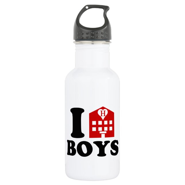 I Love Hotel Boys 532 Ml Water Bottle (Front)