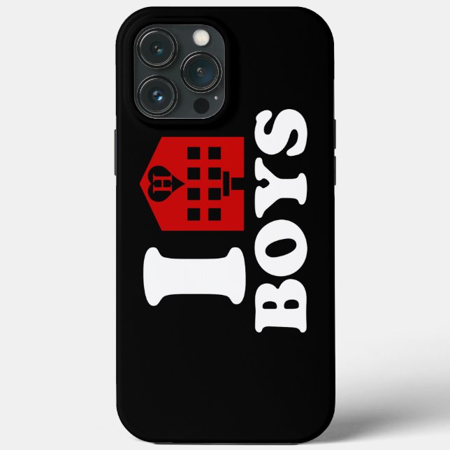 I Love Hotel Boys Case-Mate iPhone Case (Back)