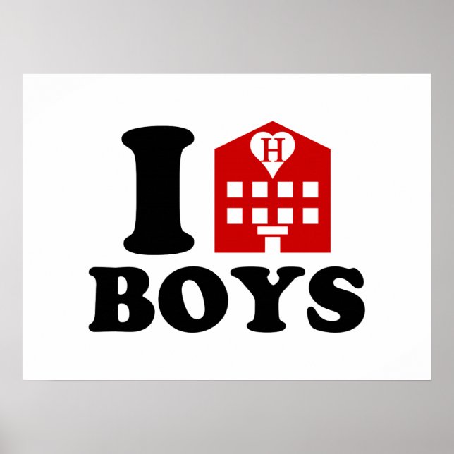 I Love Hotel Boys Poster (Front)