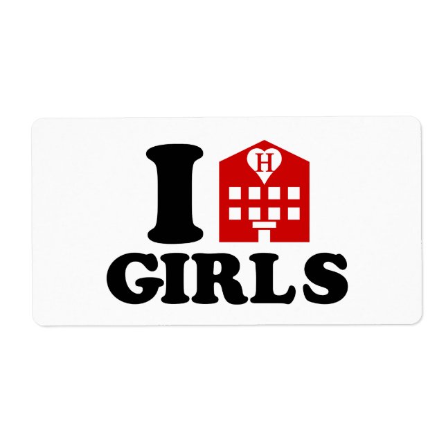 I Love Hotel Girls (Front)