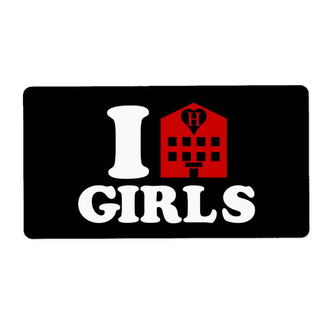I Love Hotel Girls (Front)