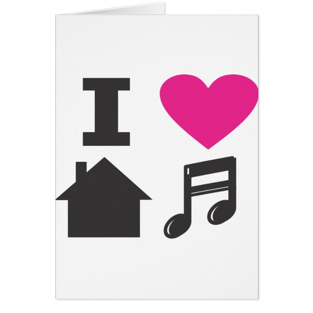 I love house music (Front)