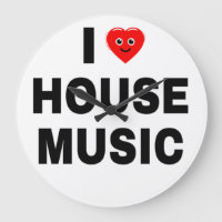 I LOVE HOUSE MUSIC BLACK FONTS WHITE BACKGROUND