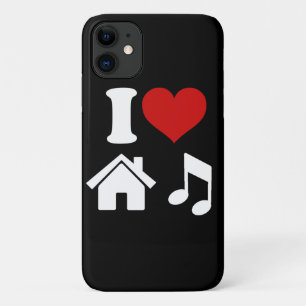 I Love House Music iPhone 11 Case