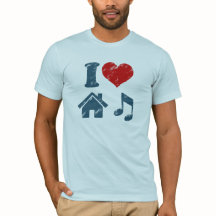 I Love House Music Vintage T-Shirt | Music Gifts