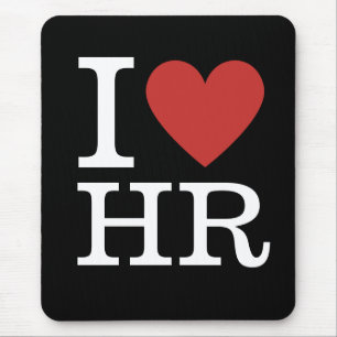 I ❤️ Love HR - HR Department - Mouse Mat