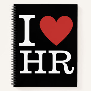 I ❤️ Love HR - HR Department Notebook