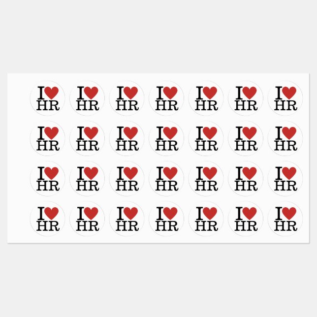 I ❤️ Love HR (HR Dept.) (Sheet)