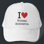 I ❤️ Love HR - Human Resources  Trucker Hat<br><div class="desc">Ready to rock your passion for HR with style? Say hello to our "I ❤️ Love HR" Trucker Hat, the ultimate accessory for HR enthusiasts everywhere. Whether you're crunching numbers, conducting interviews, or leading training sessions, this hat is your perfect companion, combining comfort, durability, and a touch of personality. With...</div>