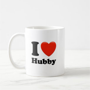 I love hubby. coffee mug
