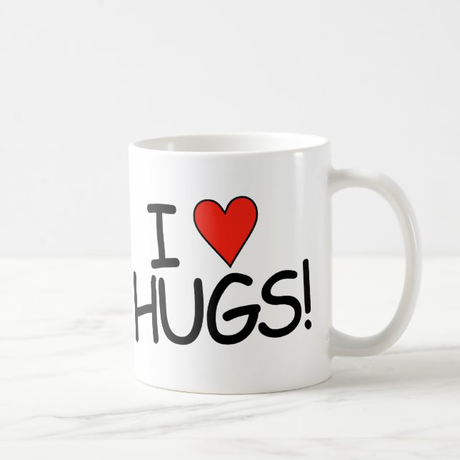 I love Hugs Mug (Right)