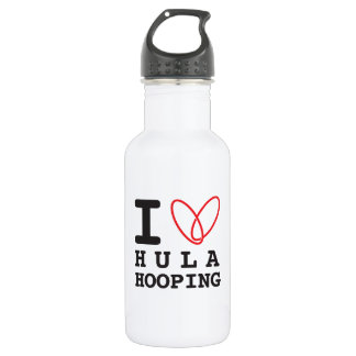 I love hula hooping 532 ml water bottle