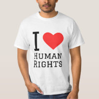 I love human rights