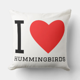 I love hummingbird cushion