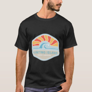 I Love Hunting Island Beach South Carolina Ocean W T-Shirt