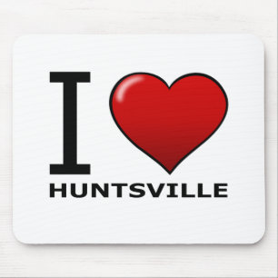 I LOVE HUNTSVILLE,AL - ALABAMA MOUSE MAT