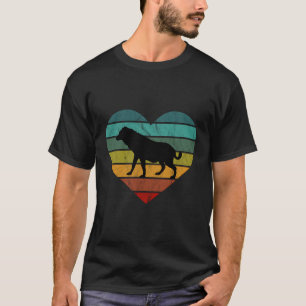 I Love Hyenas In Africa Heart Wilderness Serengeti T-Shirt