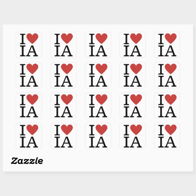 I ❤️ Love IA - Internal Audit STICKER (Sheet)