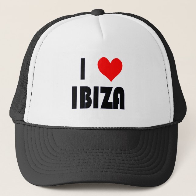 I Love Ibiza hat (Front)