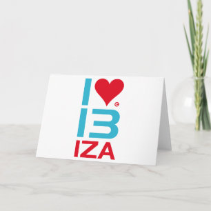 I LOVE IBIZA HOLIDAY CARD