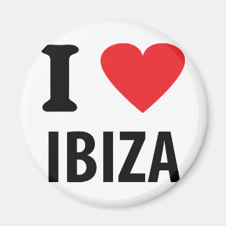I love Ibiza icon Magnet