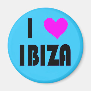 I love Ibiza magnet