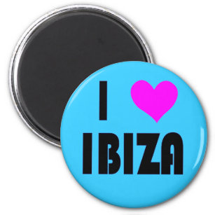 I love Ibiza magnet