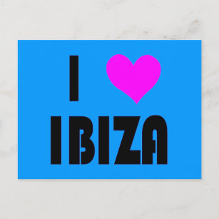 I Love Ibiza postcard