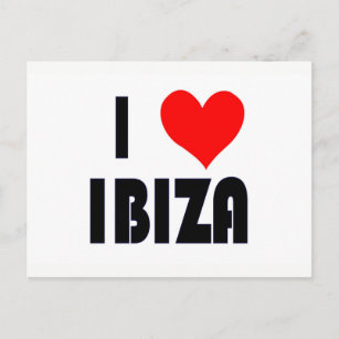 I Love Ibiza postcard