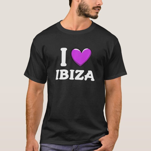 I Love Ibiza Spain Premium_2 T-Shirt (Front)