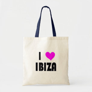 I Love Ibiza Tote Bag