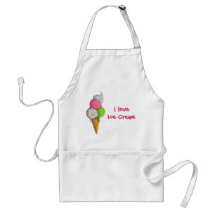 I love Ice Cream Standard Apron