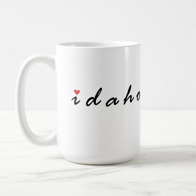 I love Idaho Coffee Mug (Left)