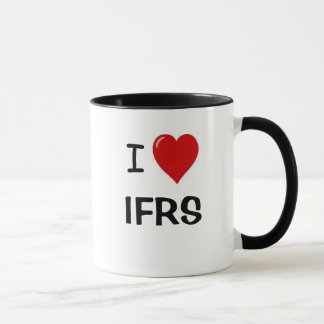 I Love IFRS - I Heart IFRS Mug