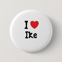 I love Ike heart custom personalised