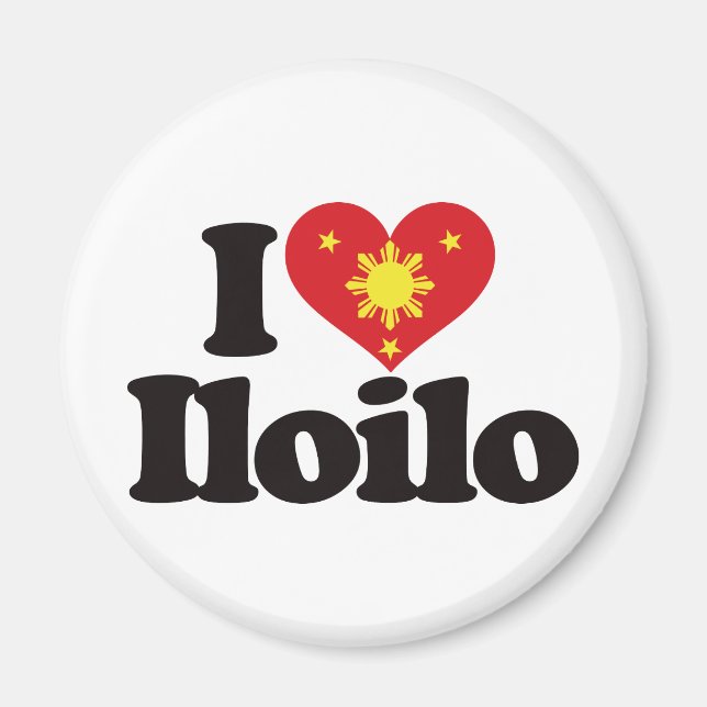 I Love Iloilo Magnet (Front)