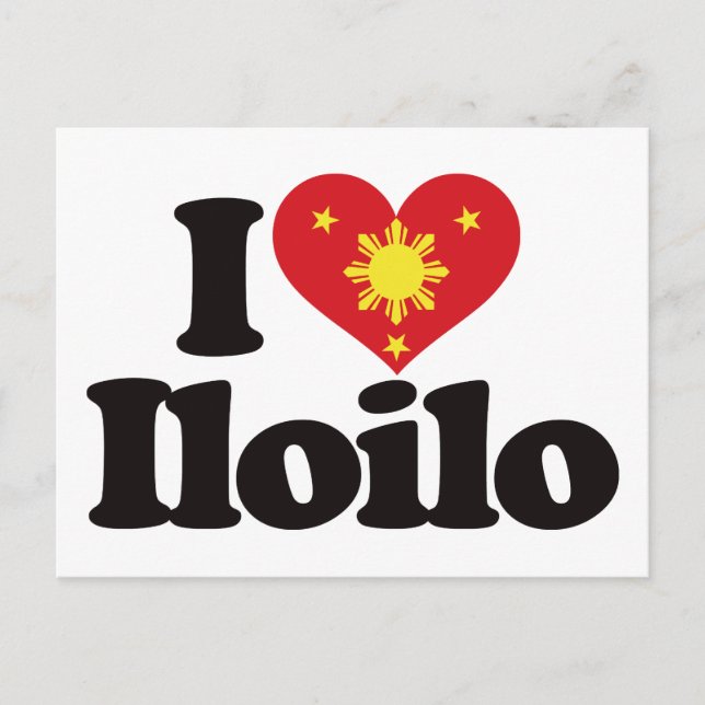 I Love Iloilo Postcard (Front)