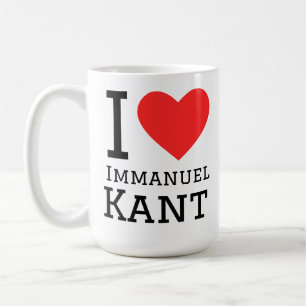 I love immanuel kant  coffee mug