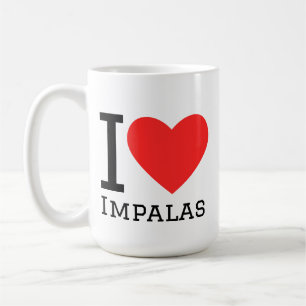 I love impalas coffee mug