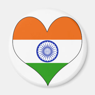 I Love India Magnet