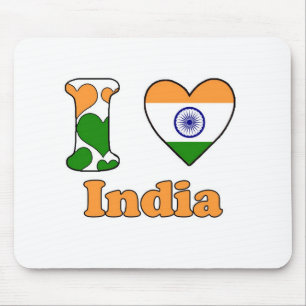 I love India Mouse Mat