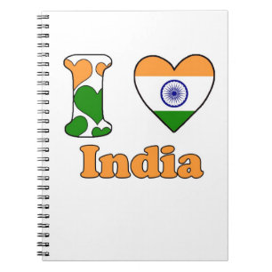 I love India Notebook