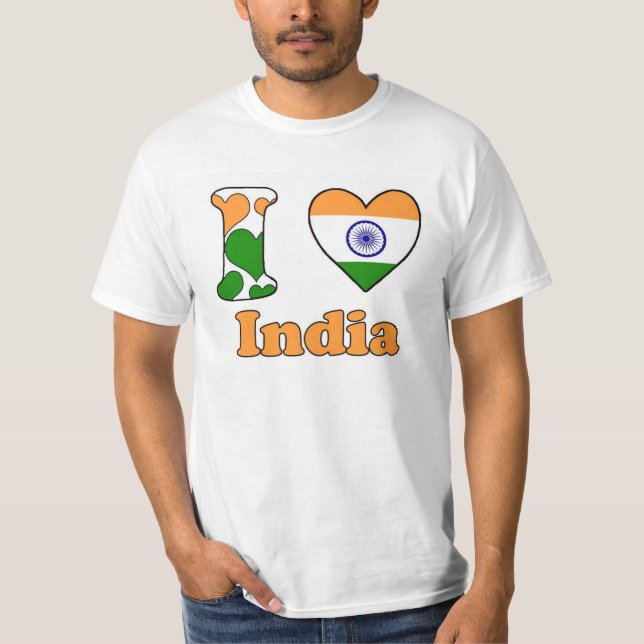 I love India T-Shirt (Front)