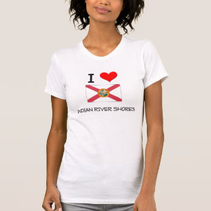 I Love INDIAN RIVER SHORES Florida T-Shirt