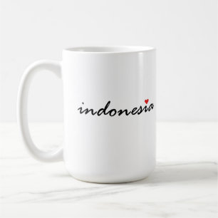 I love Indonesia Coffee Mug