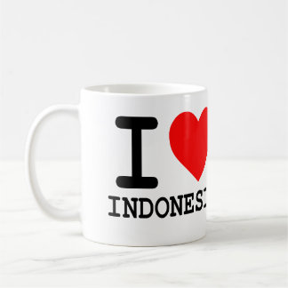 I Love Indonesia - Coffee Mug