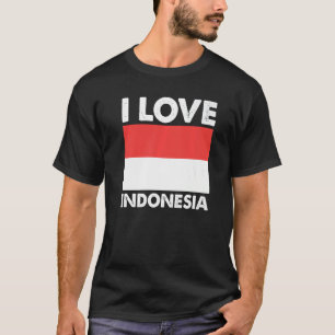 I Love Indonesia I Heart Indonesia Family Travel I T-Shirt