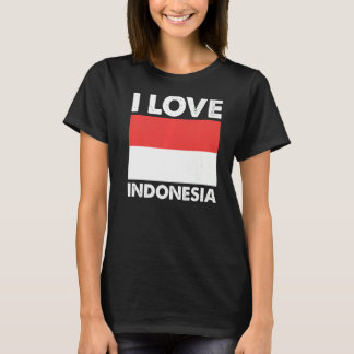 I Love Indonesia I Heart Indonesia Family Travel I T-Shirt