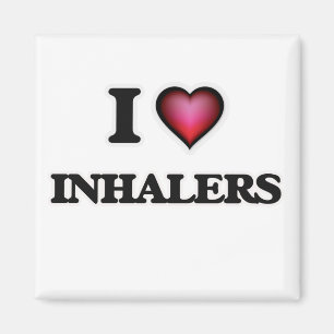 I Love Inhalers Magnet